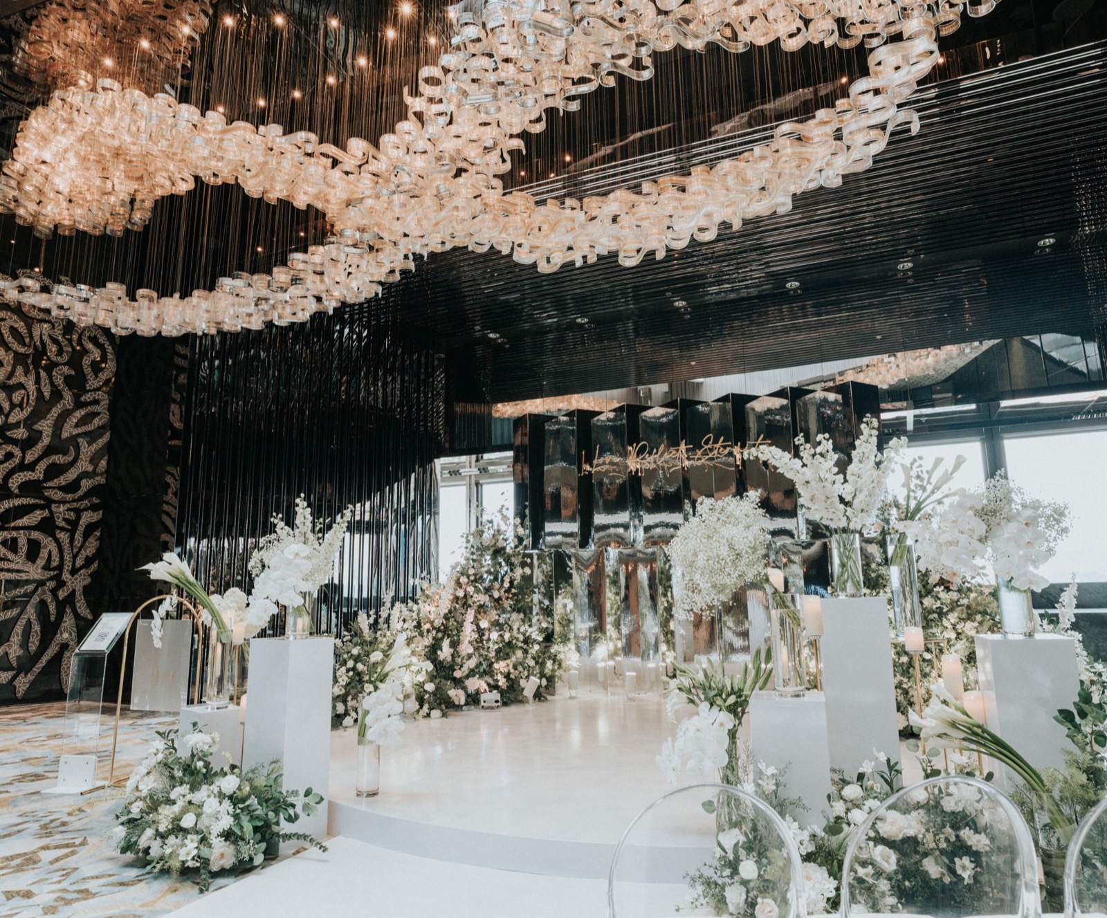 香港麗思卡爾頓酒店 x 香港W酒店Jeweled Garden 婚宴巡禮